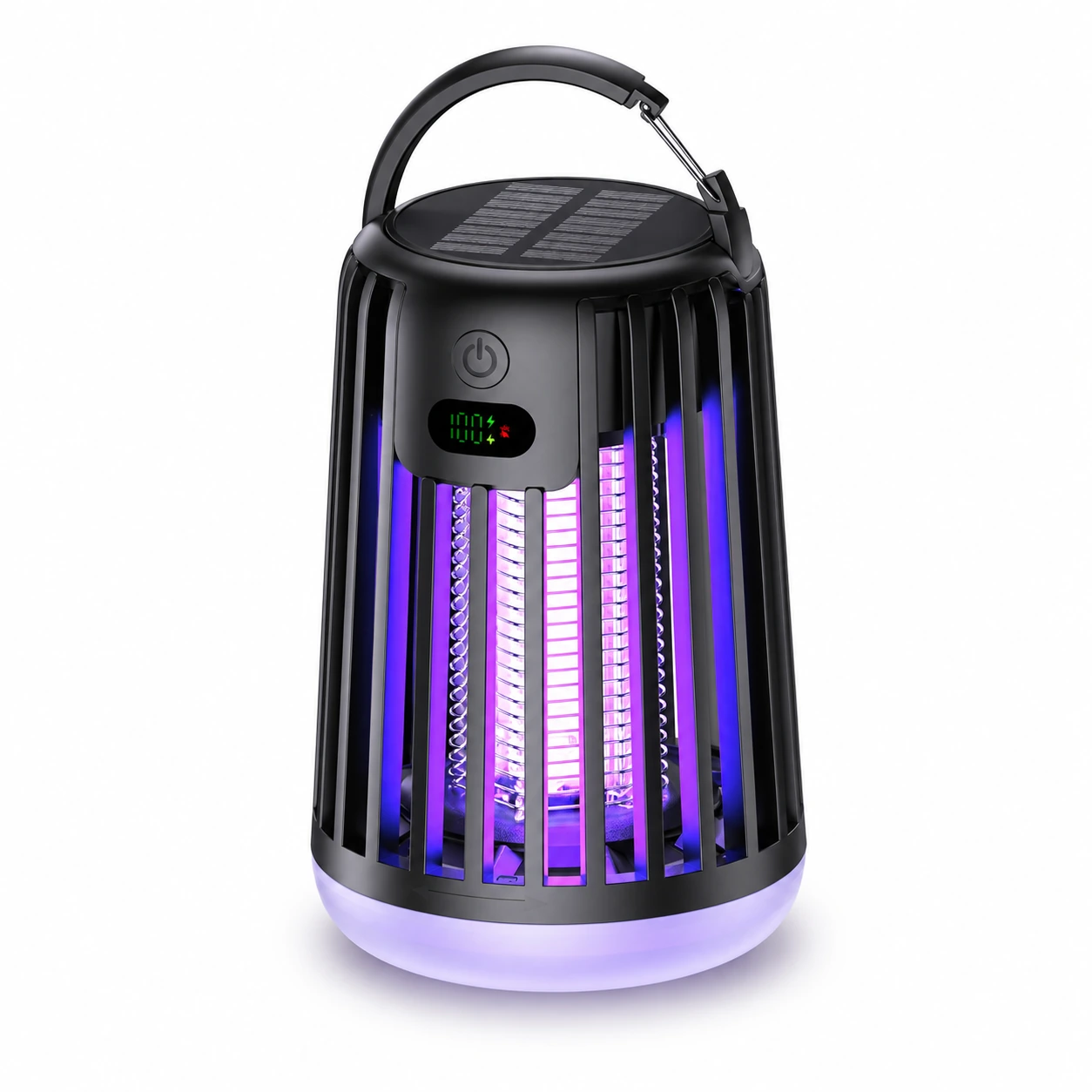 Lampe anti-moustique extérieur rechargeable LED, vue packshot